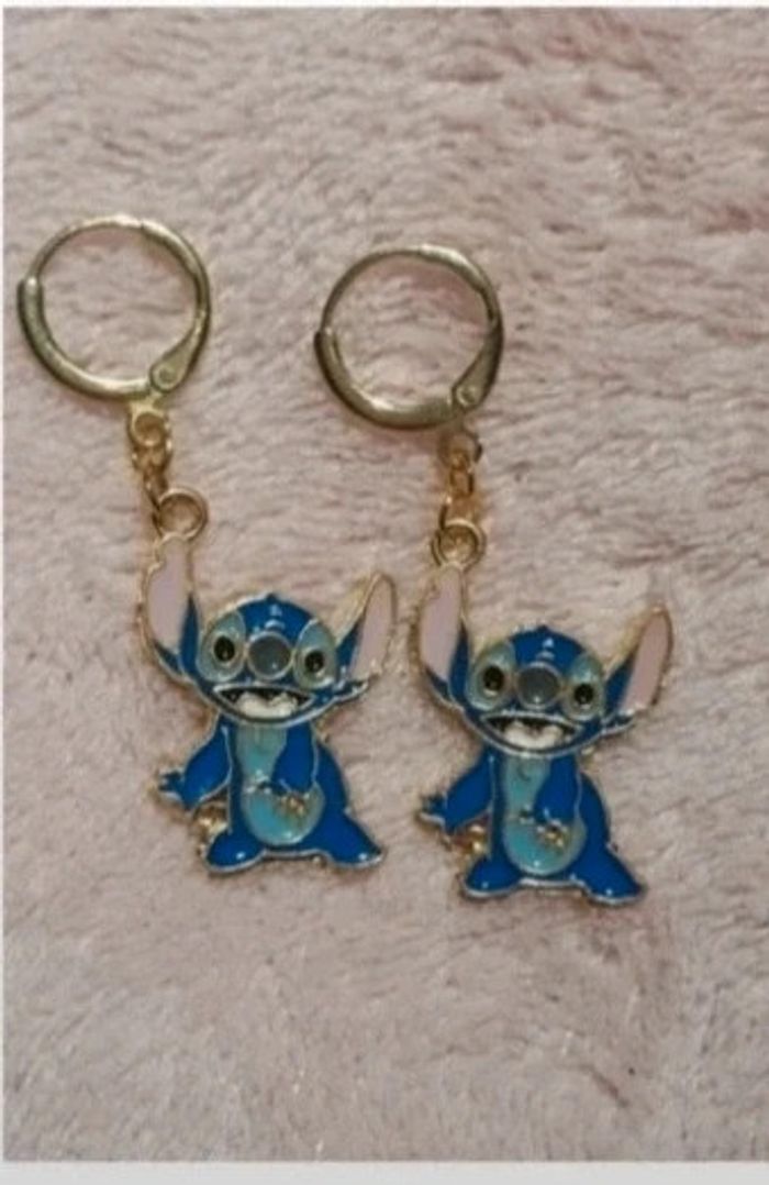 Boucles d'oreilles Stitch Disney - photo numéro 5