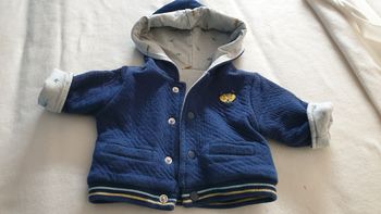 Veste réversible 1 mois