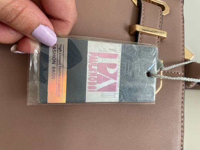 Sac  a main rose pâle - photo numéro 4