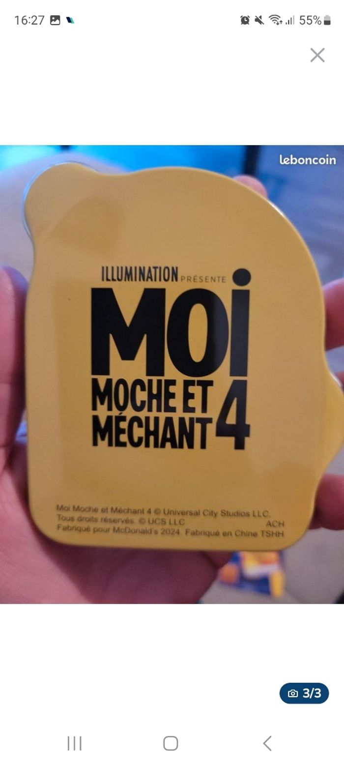 Boîte métallique Moi Moche et Méchant 4 - photo numéro 3