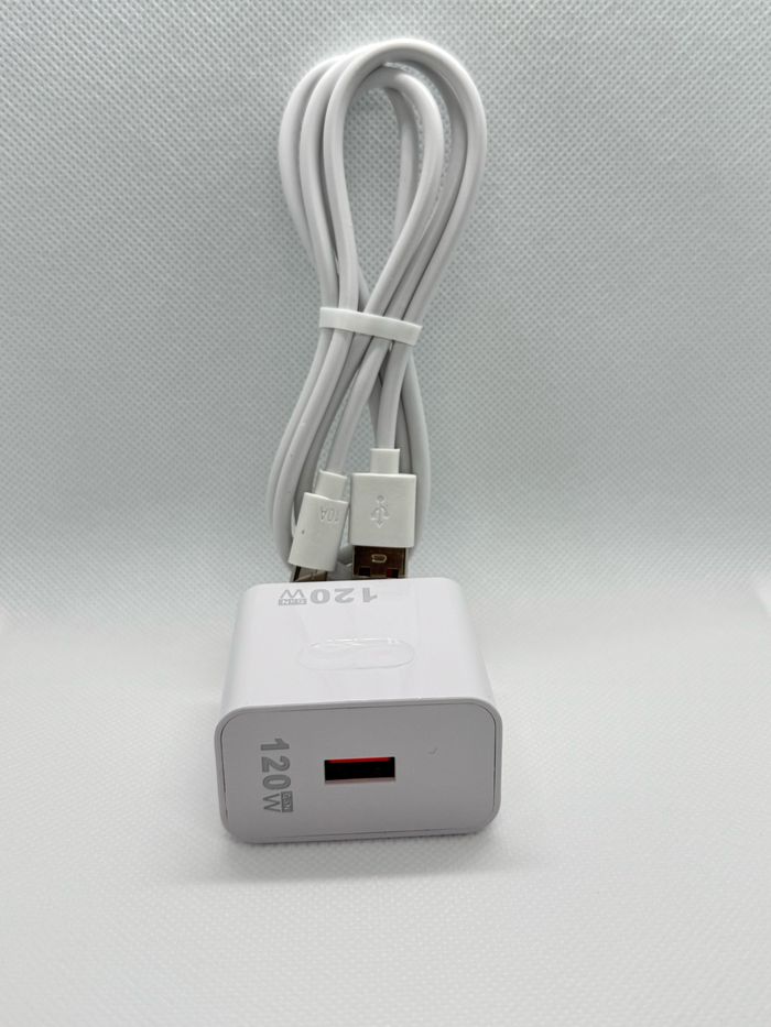 Chargeur rapide 120w + câble - photo numéro 3