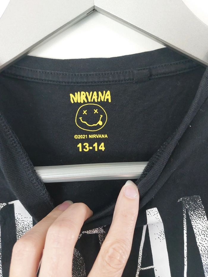 Tee shirt fille collector nirvana - photo numéro 2