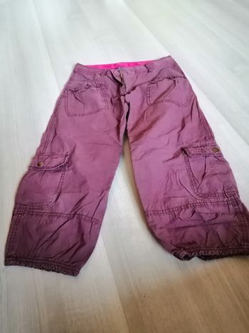 Pantacourt violet 12 ans