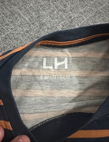 T shirt manche longue 6 ans 