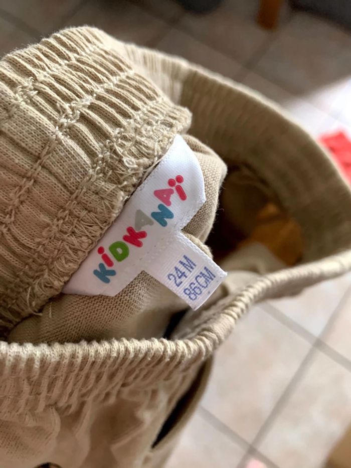 Short coton bébé 24 mois - photo numéro 2