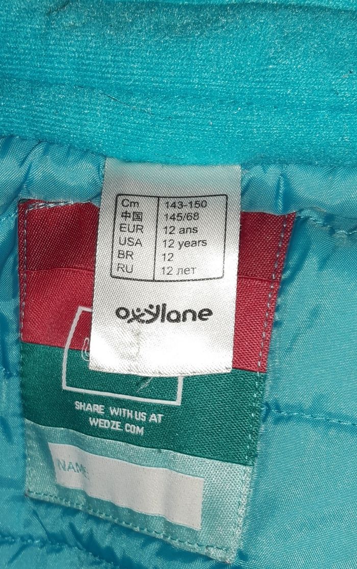 Manteau de ski fille Taille 14 ans Wed'ze - photo numéro 7