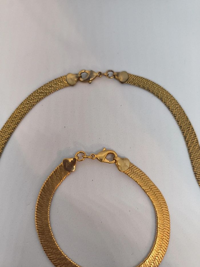 Parure en maille plate - photo numéro 2