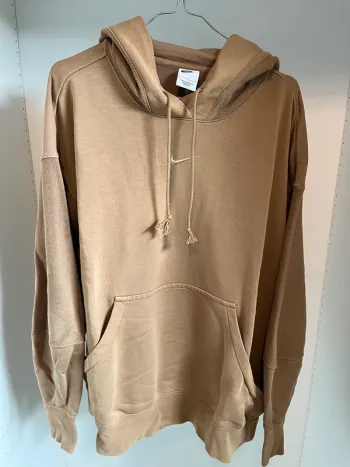 Sweat à capuche Nike beige sable Taille L