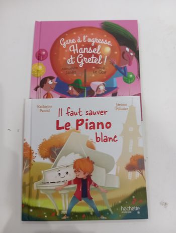 Lot de 2 livre