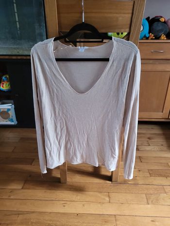 Pull fin beige