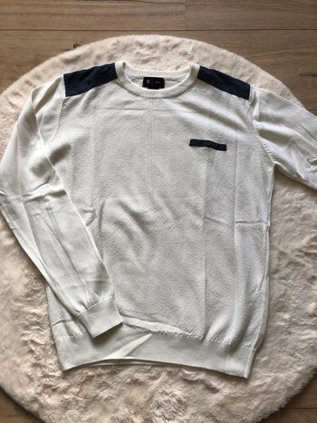 Pull blanc La Redoute L