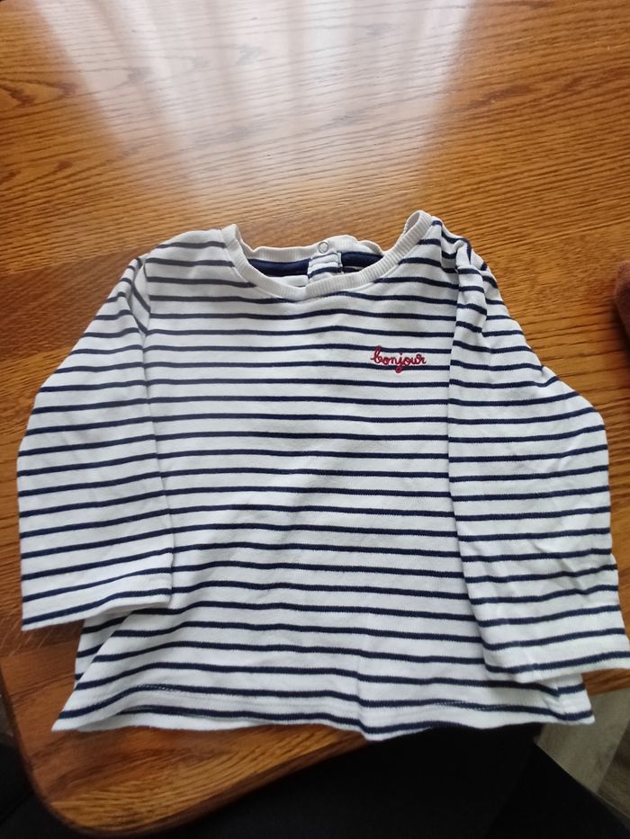 Pull marinière