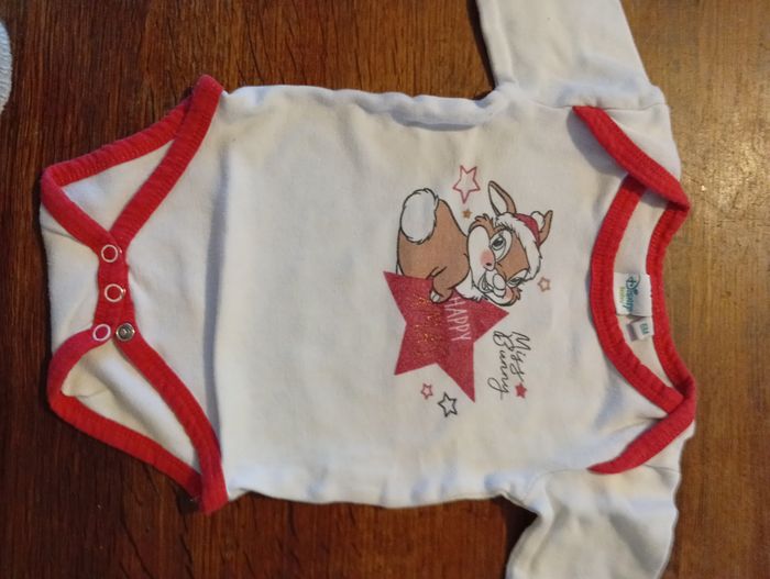 Lot de 3 body taille 6 mois - photo numéro 7