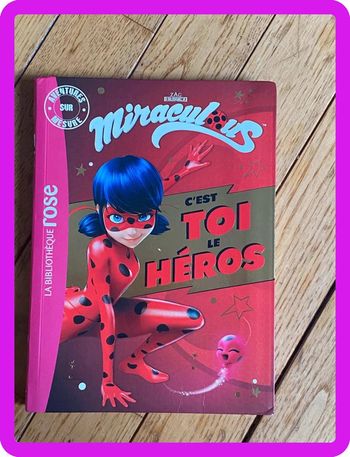 Miraculous c est toi le héros bibliothèque rose
