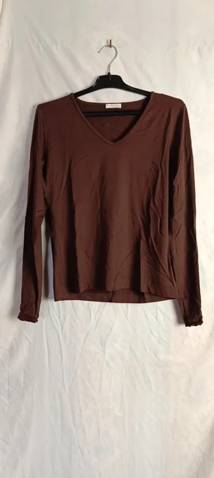 142- haut manche longue, carbone, Taille 3