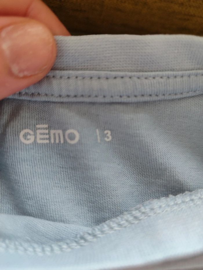 Ensemble tee shirt ml et short 3 ans - photo numéro 4