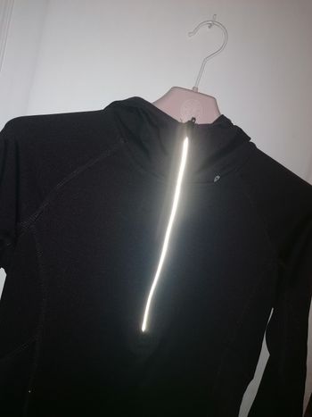 Veste sweat technique 💜 running à capuche femme S