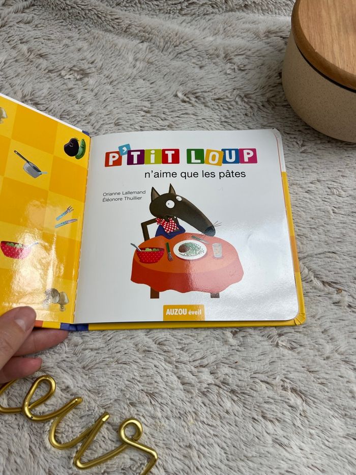 Livre - P’tit loup n’aime que les pâtes - photo numéro 3