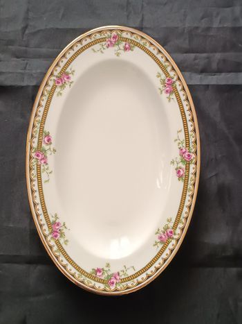 Plat oblong J Boyer Limoges 
