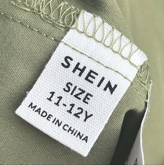 👖 Pantalon cargo poche à rabat – Taille 11-12 ans – Shein - photo numéro 5