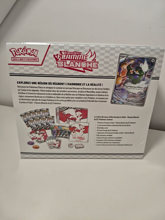 Pokémon - ETB / coffret dresseur d'élite Flamme blanche - photo numéro 4
