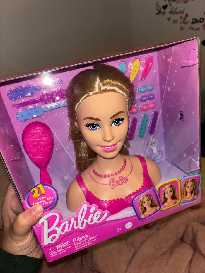 Tête à coiffer Barbie