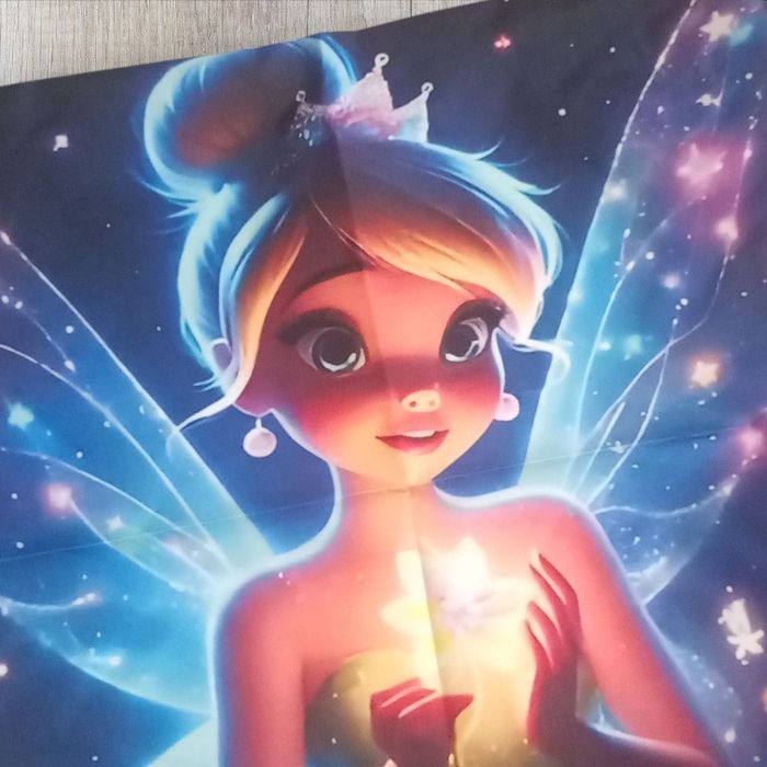Housse de coussin  la fée clochette disney - photo numéro 2