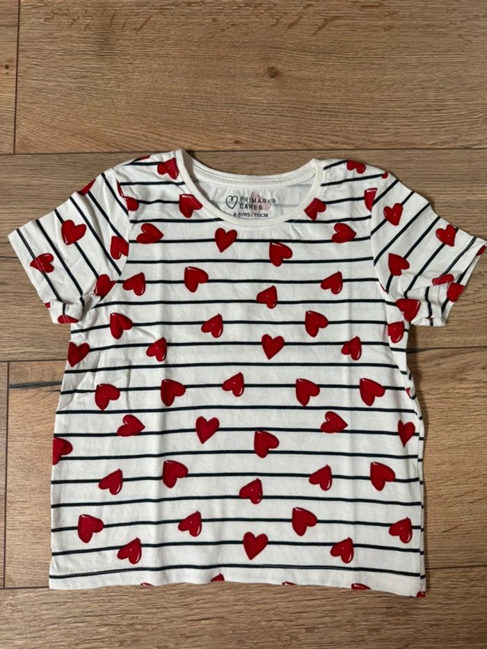 Lot de 3 tee-shirts Primark/Frozen/Minnie taille 4-5 ans 110 cm - photo numéro 8
