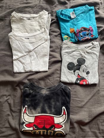 Lot tee-shirts 4 ans