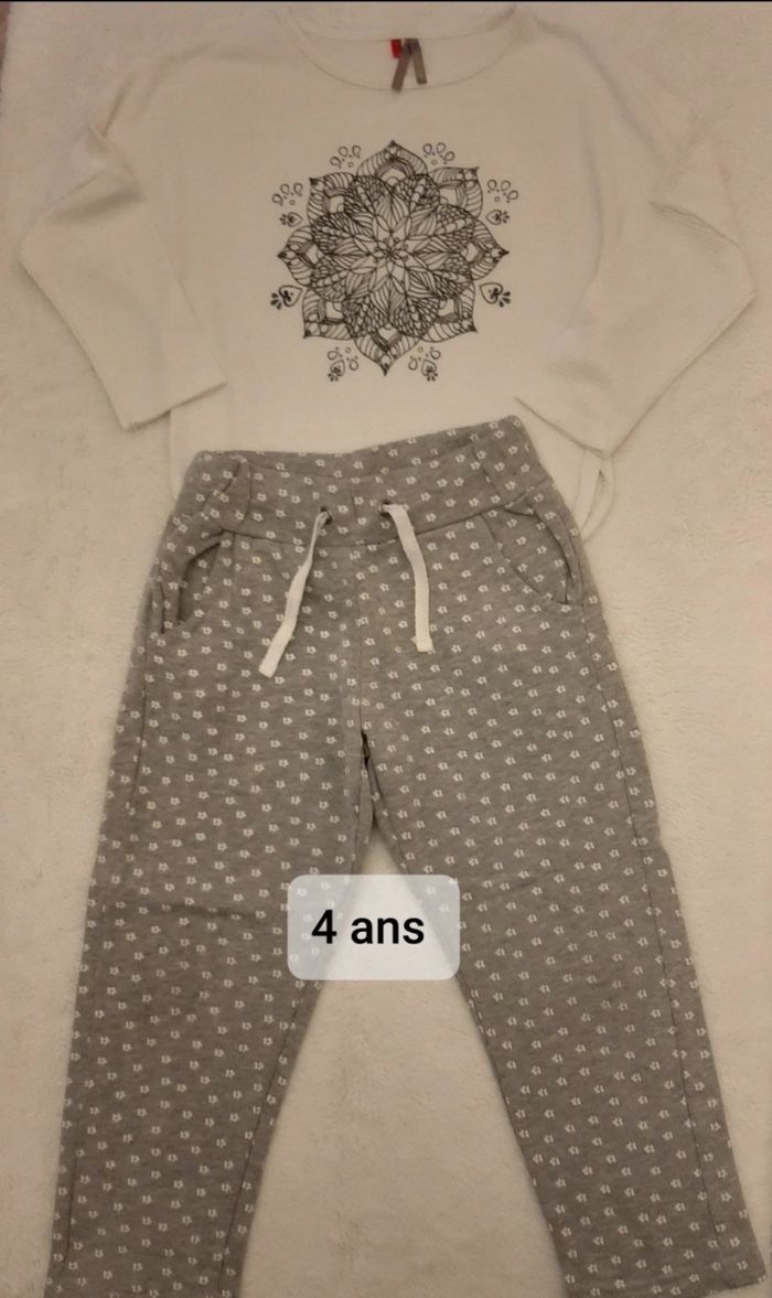 Tee-shirt Orchestra + pantalon 4 ans - photo numéro 3