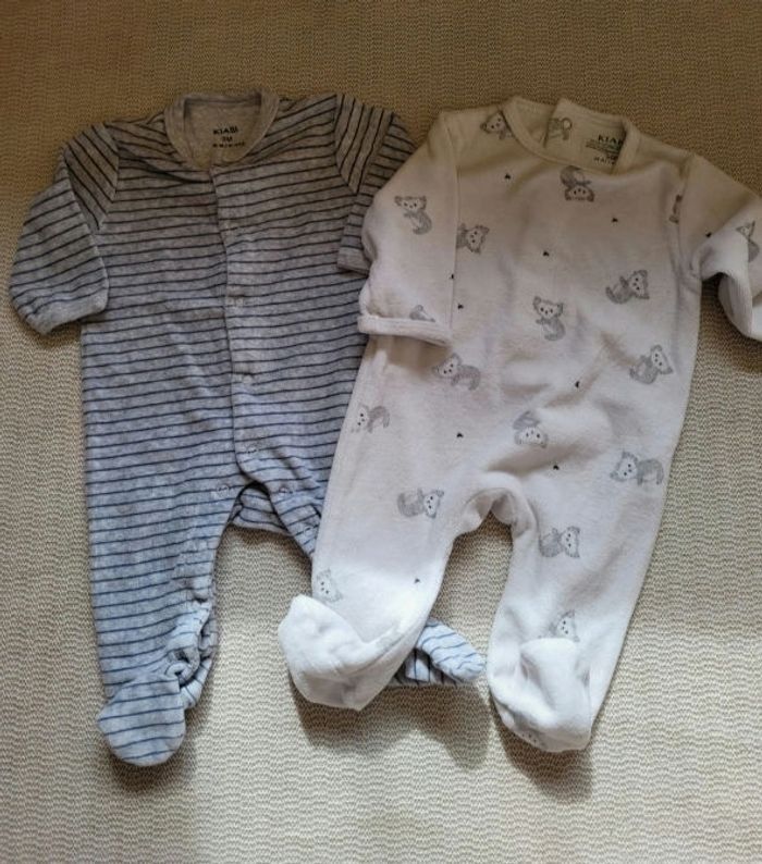 Lot de 7 pyjama 3 mois - photo numéro 5