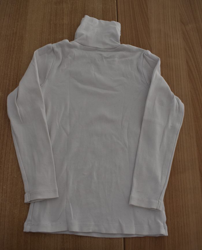 t-shirt col roulé fille - photo numéro 2