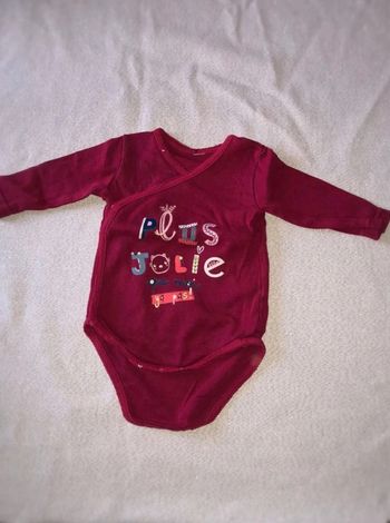 Body  manches longues  3  mois