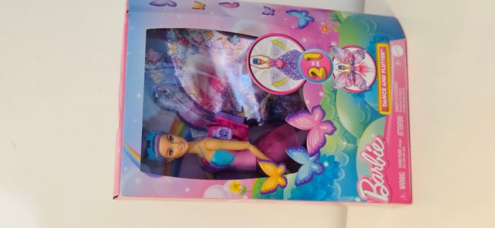 Poupée Barbie De Danseuse à Papillon -  Poupée 2 en 1