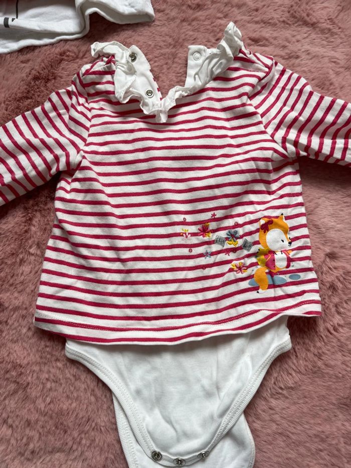 3 tenues bébé fille 9 mois - photo numéro 14