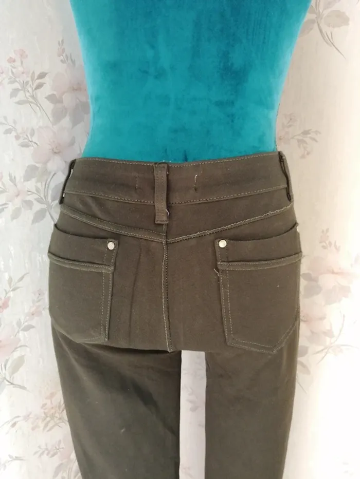 Pantalon kaki skinny / hello miss / (42) - photo numéro 7