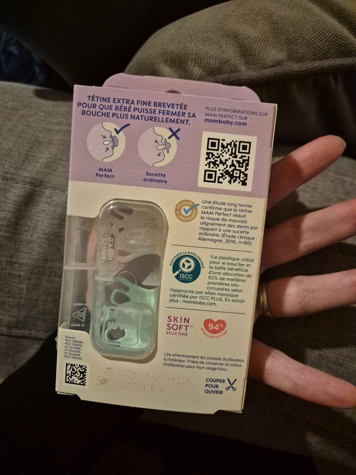 Tétines MAM Perfect  2-6 Mois - photo numéro 2