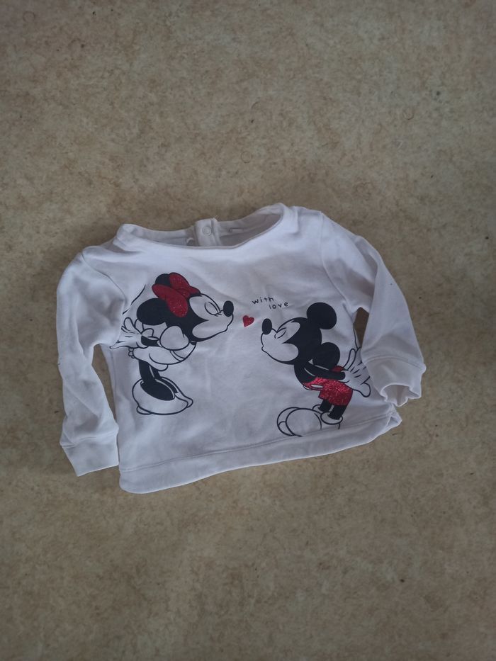 Pull minnie 9 mois