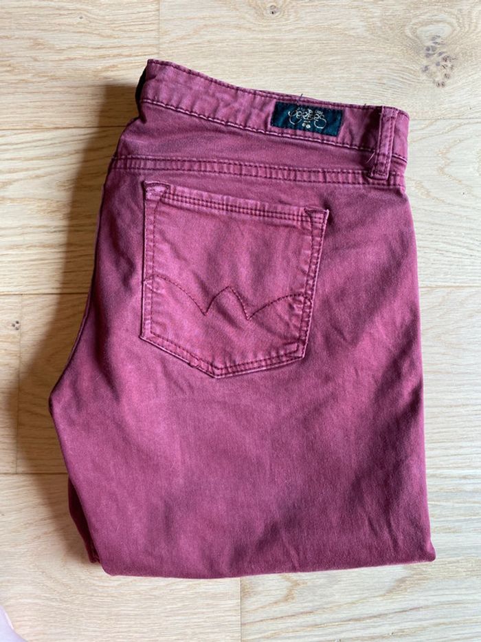 Pantalon Le Temps des Cerises 29 – Prune - photo numéro 3