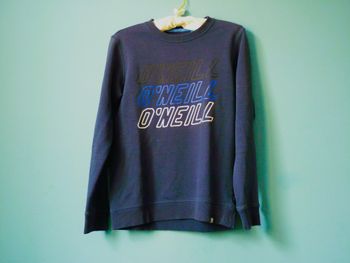 Pull sport garçon O'Neill 12 ans bleu marine TBE