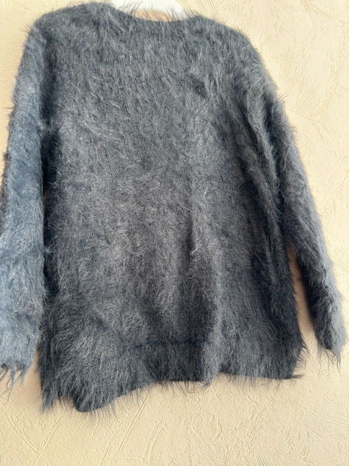 Sweat grise tout doux imprimée à licorne fille 5-6 ans H&M - photo numéro 12