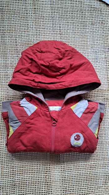 gilet zippé garçon 6 mois