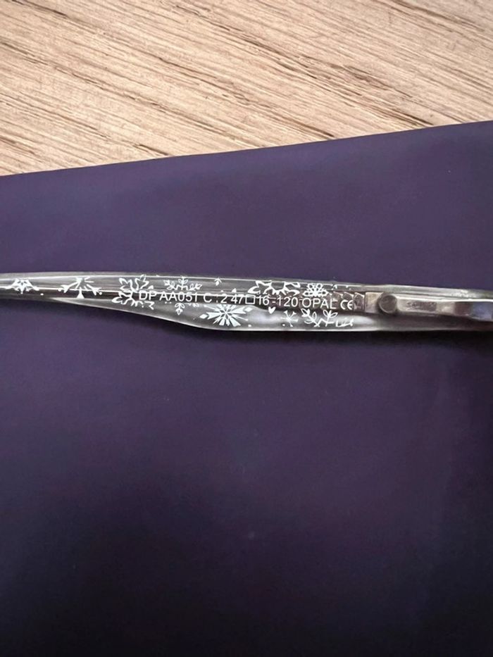 Lunette de vue la reine des neiges enfant bon état - photo numéro 3