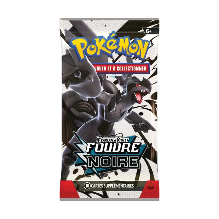 ⚡ PRÉCOMMANDE Pokémon BUNDLE 6 Boosters EV10.5 FOUDRE NOIRE - Français - Neuf ⚡ - photo numéro 3