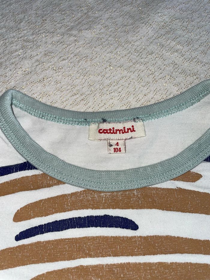 T-shirt catimini quatre ans - photo numéro 5