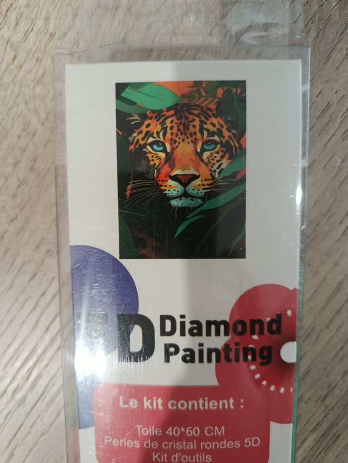 Diamond painting Jaguar