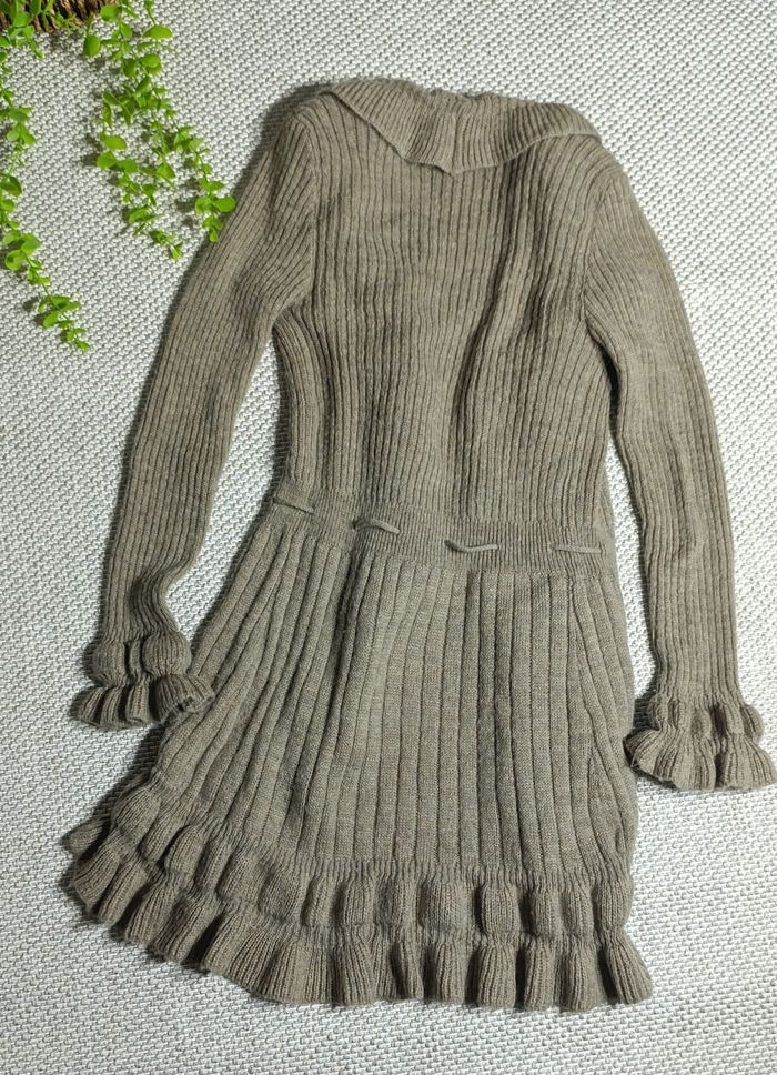 Magnifique cardigan vintage beige taille S - mohair 💫 - photo numéro 4