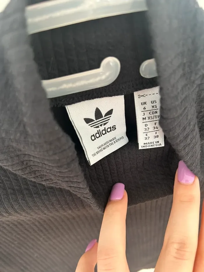 Col roulé Crop top ADIDAS - photo numéro 3