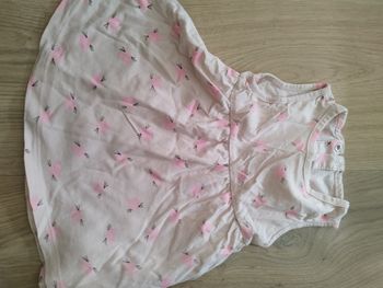 Robe 👗 rose à motifs chat