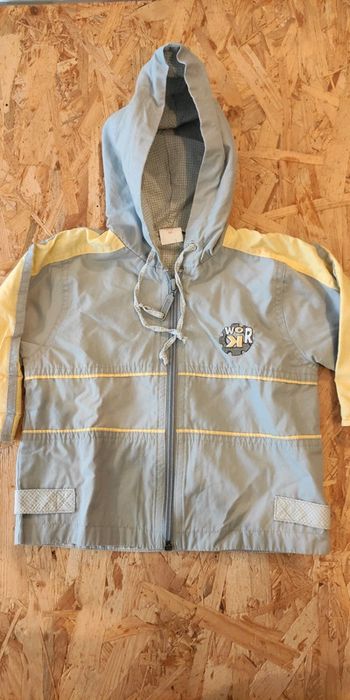 Veste légère grise jaune